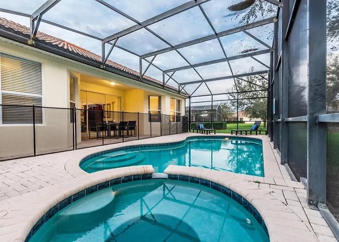 Spacious Home Wprivate Poolspa & Free Waterpark